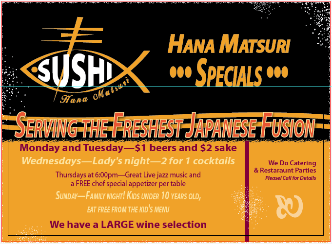 Hana Matsuri Specials!